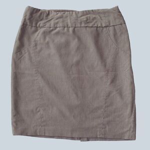The Limited Brown Pencil Skirt SZ 8